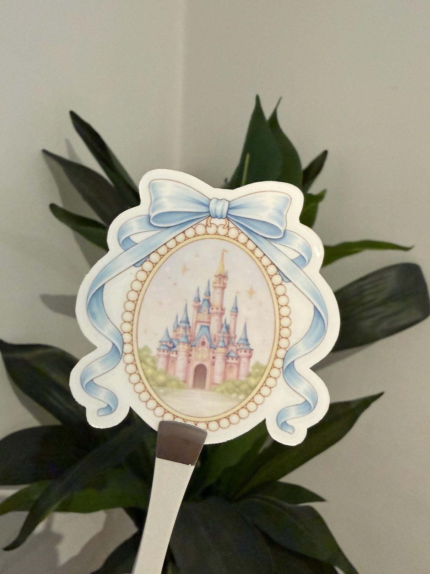 Coquette Castle Locket Sticker