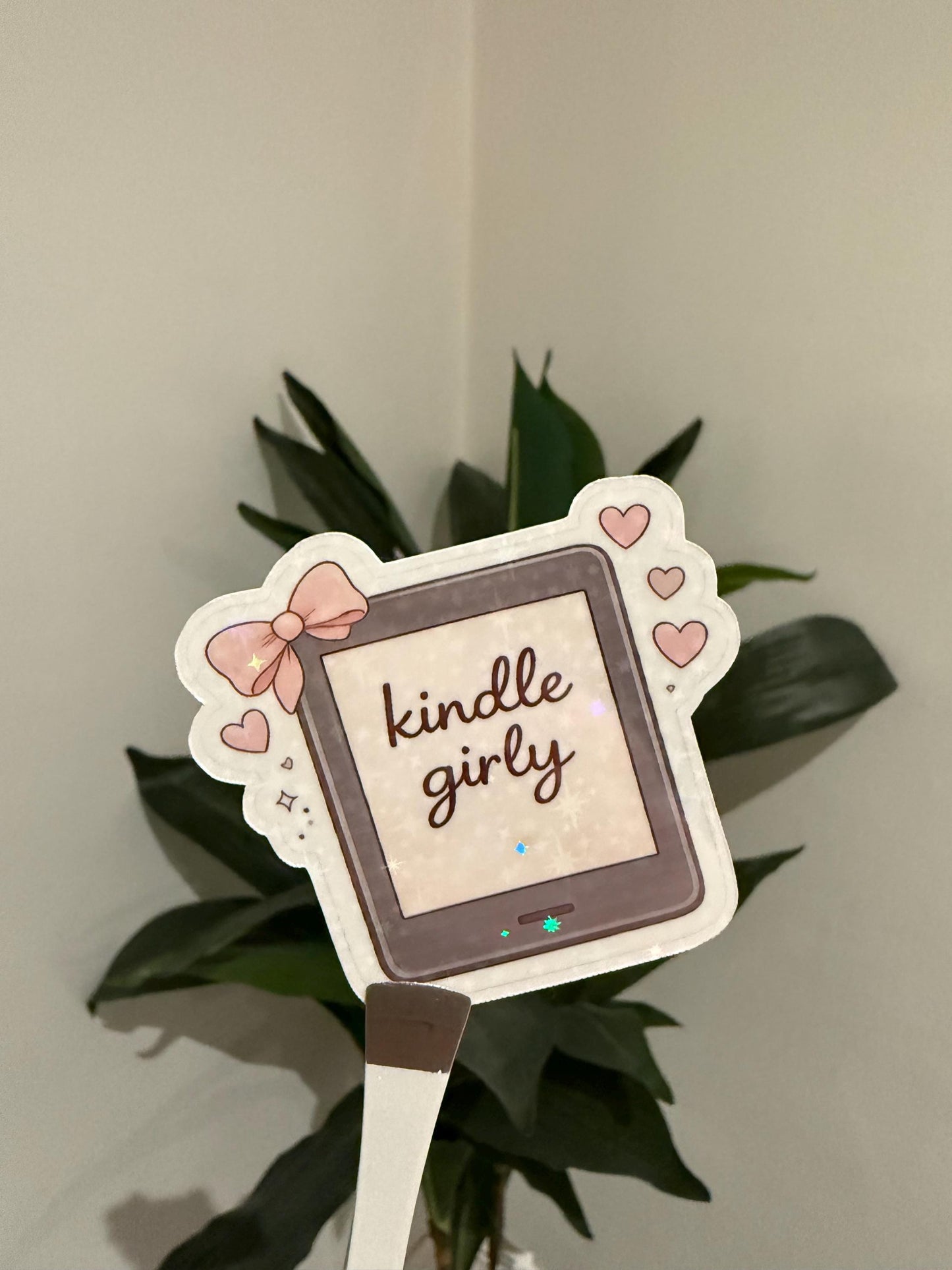 Kindle Girly Sticker