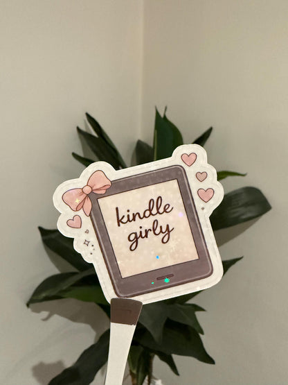 Kindle Girly Sticker