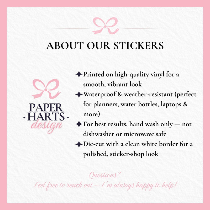 Girly Pop Soda Sticker | Glitter Vinyl Sticker | Laptop, Water Bottle & Planner Decal