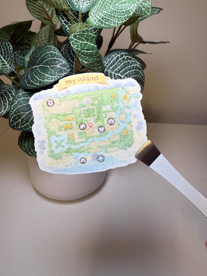 Animal Crossing Island Sticker Pack