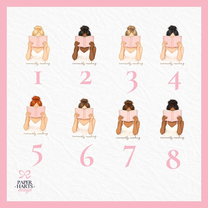 Currently Reading Sticker | Book Lover Gift, Reader | Choose Your Style, Holographic Option