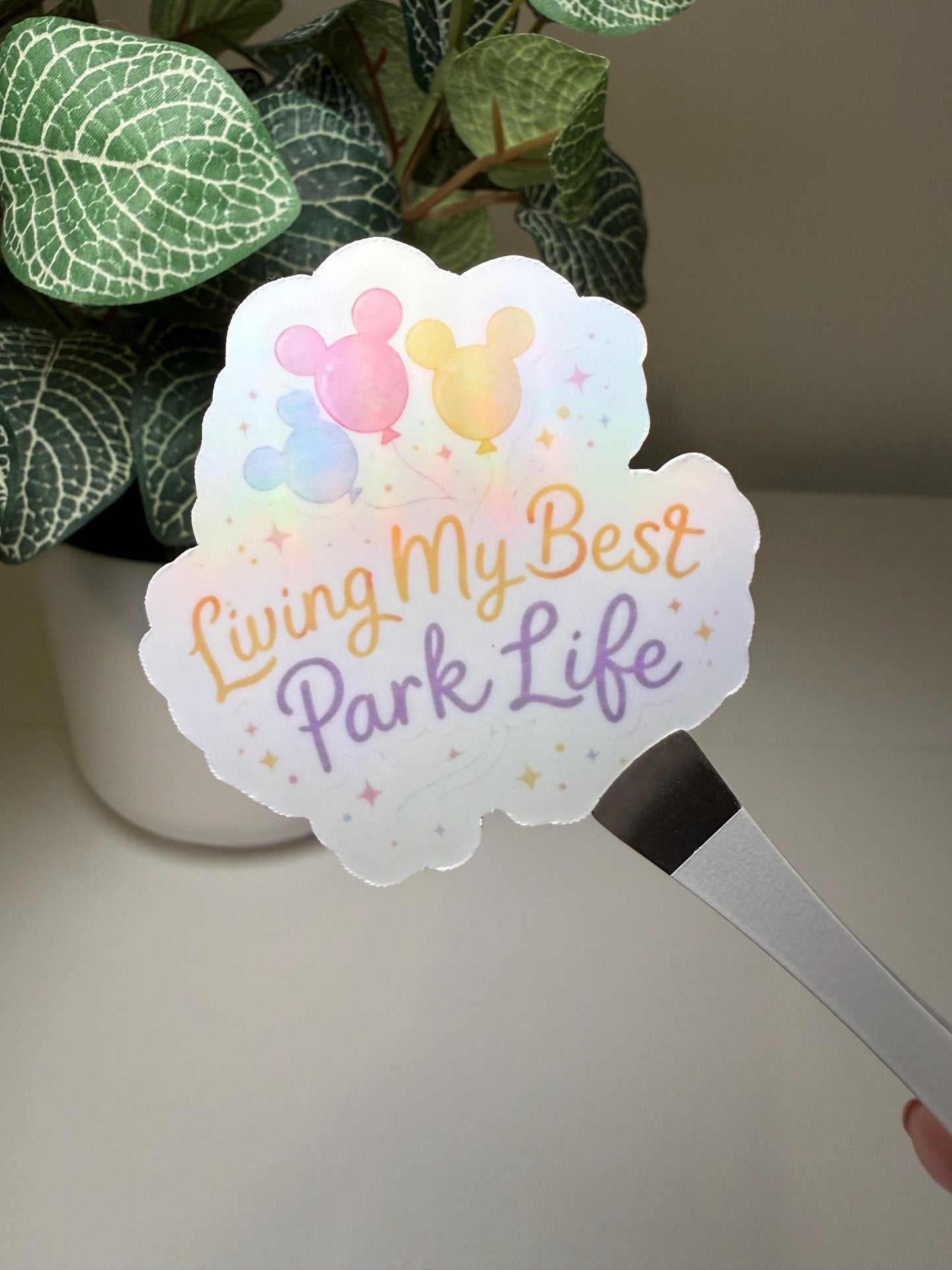 Theme Park Holographic Sticker Pack