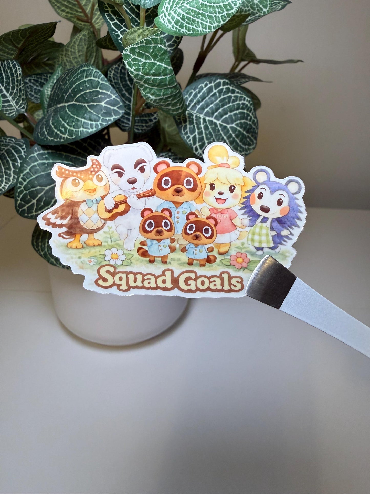 Animal Crossing Squad Goals Sticker