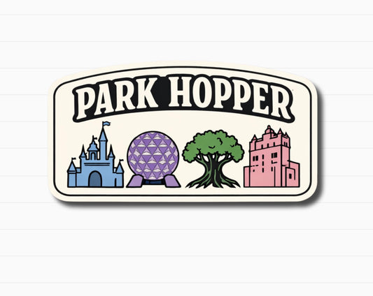 Classic Park Hopper Sticker