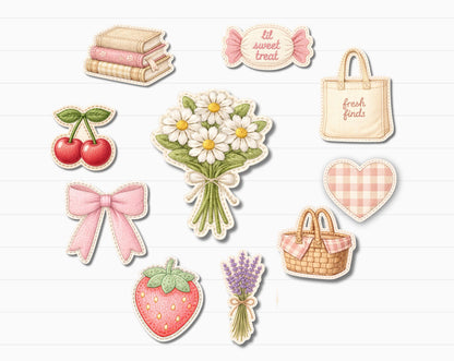 Cozy Patch Sticker Sheet
