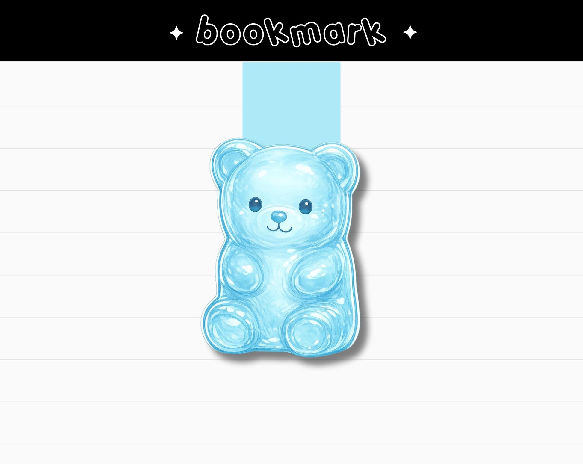Gummy Bear Magnetic Bookmark | Pick Your Color