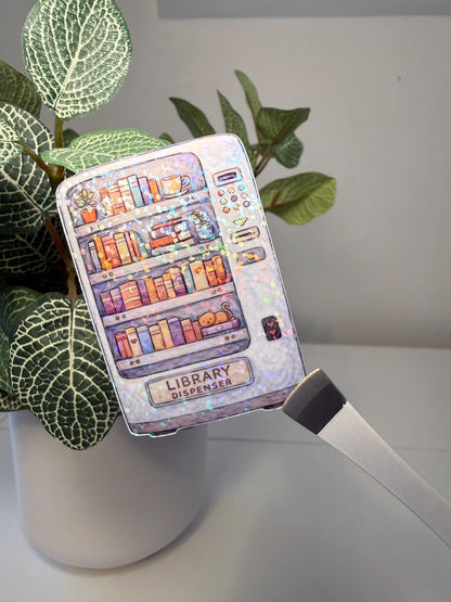 Library Dispenser Sticker