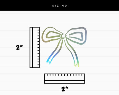 Set of 3 Rainbow Sun Catcher Window Clings | Coquette Bow, Cherry & Strawberry