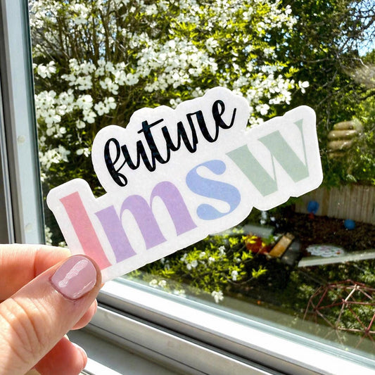 Future LMSW Sticker | Holographic Option