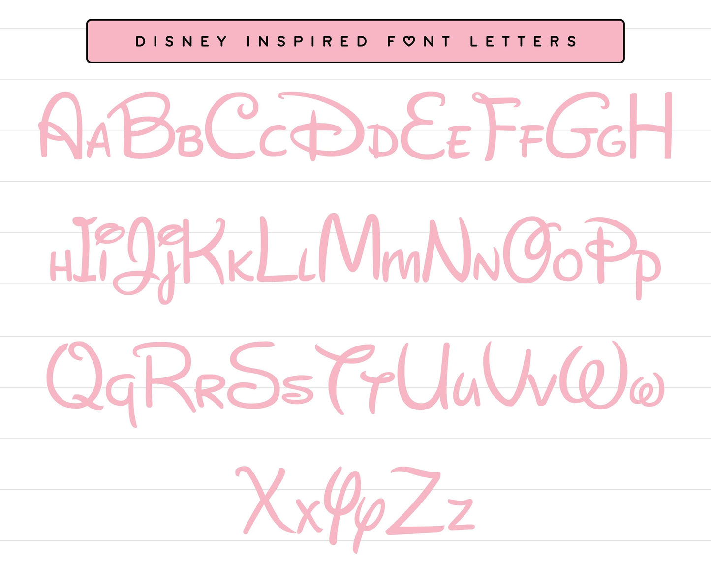 Personalized Theme Park Name Sticker