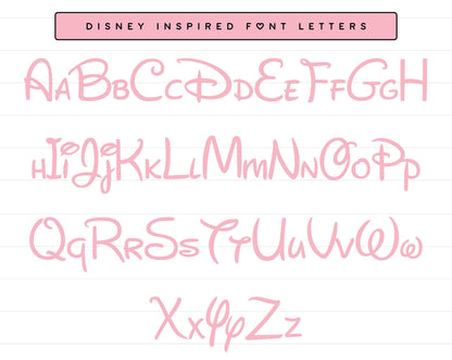 Personalized Theme Park Name Sticker
