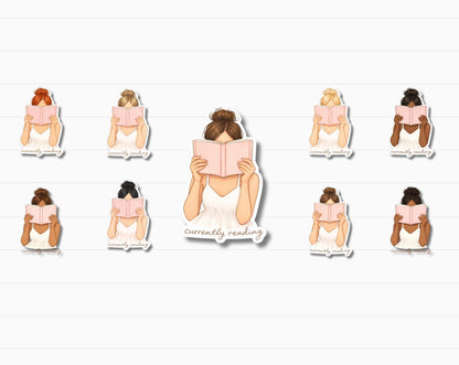 Currently Reading Sticker | Choose Your Style