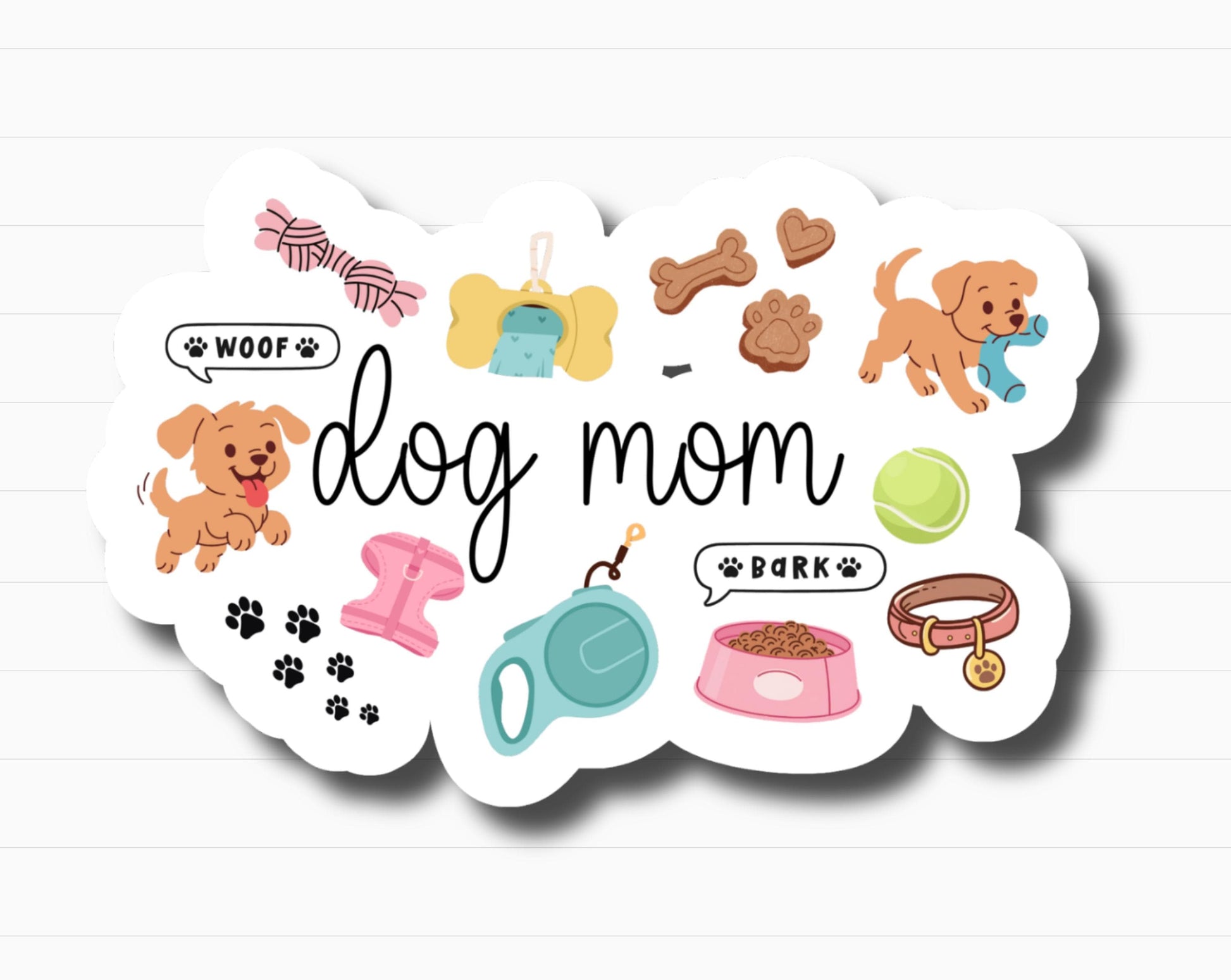 Dog Mom Sticker