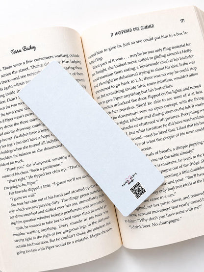 Dearest Gentle Reader Linen Bookmark