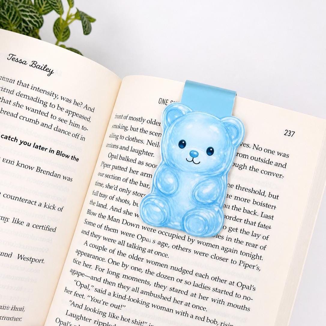 Gummy Bear Magnetic Bookmark | Pick Your Color