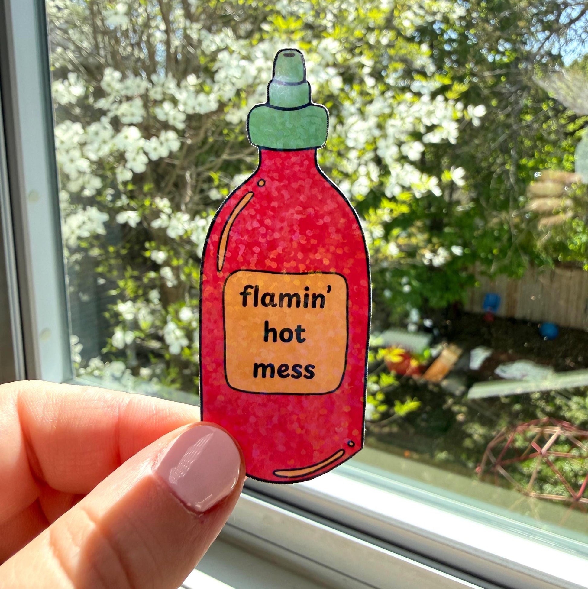 Flamin Hot Mess Sticker