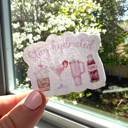 Stay Hydrated Sticker