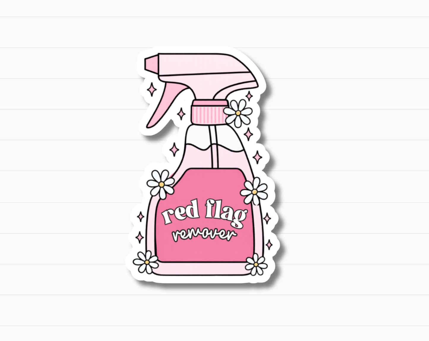 Red Flag Remover Sticker