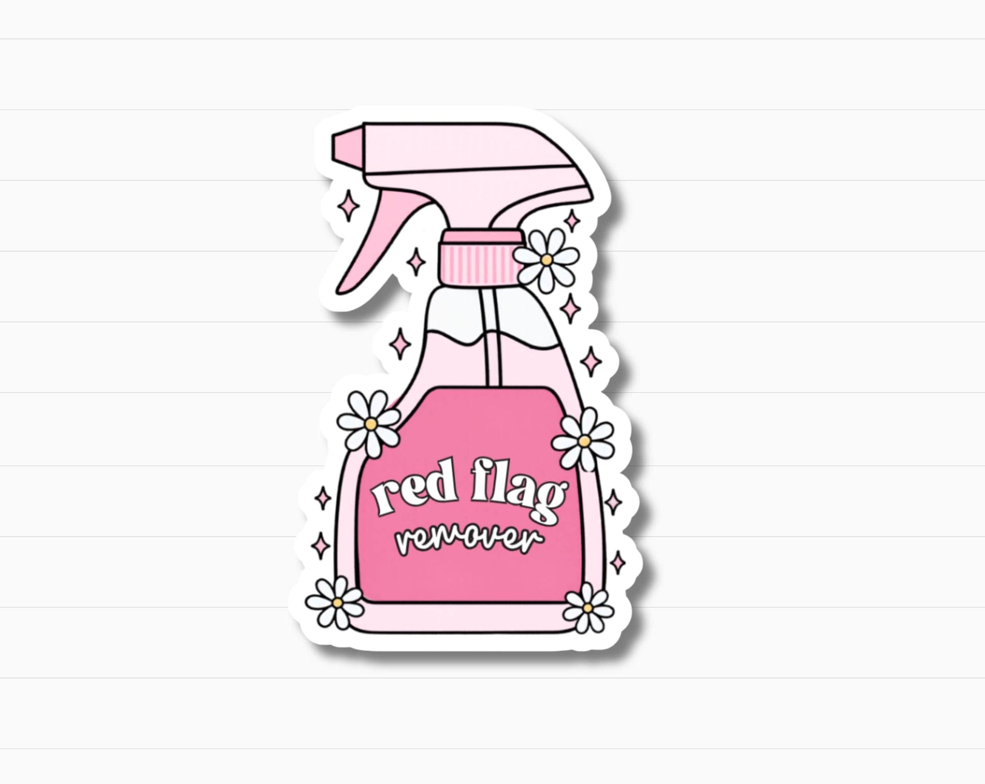 Red Flag Remover Sticker