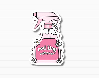 Red Flag Remover Sticker