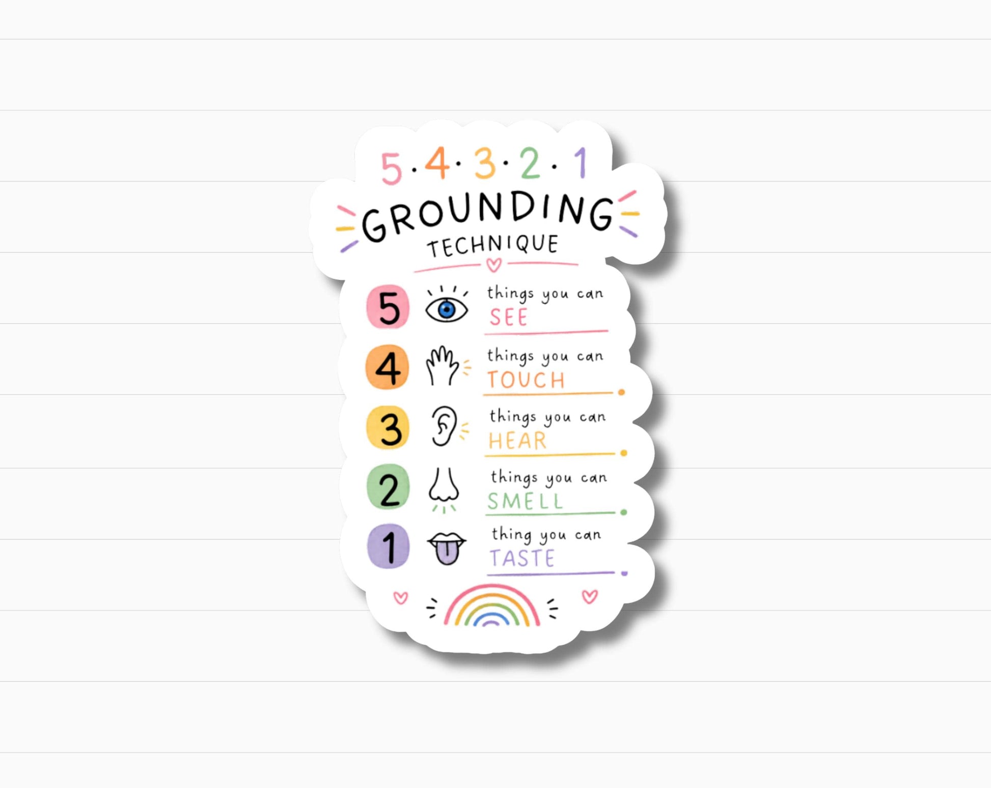 Grounding Technique Sticker