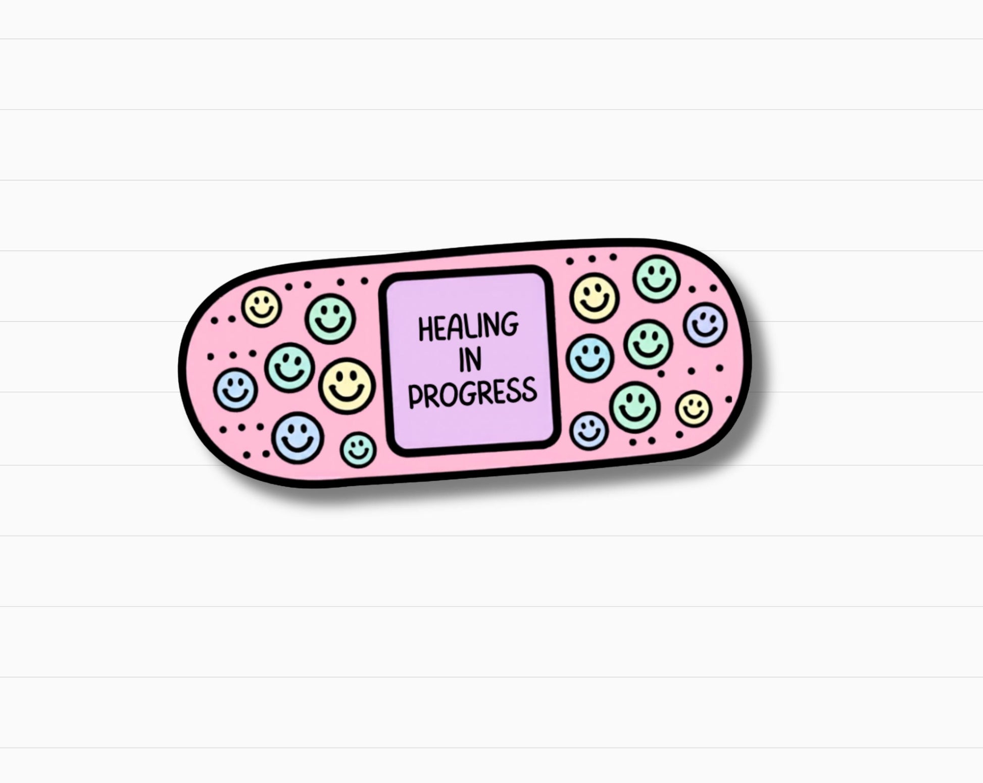 Healing In Progress Sticker