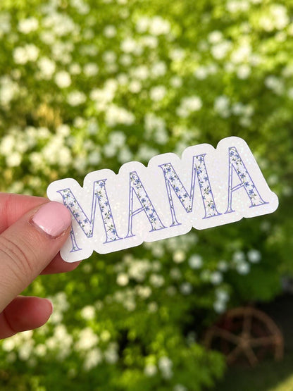 Mama Floral Sticker