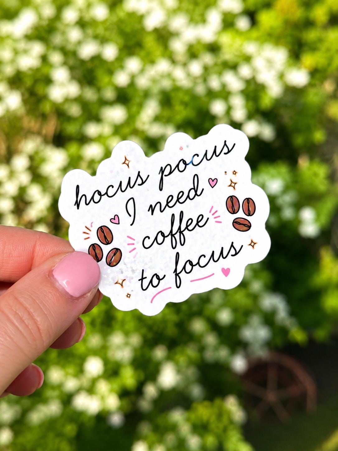 Hocus Pocus I Need Coffee Sticker