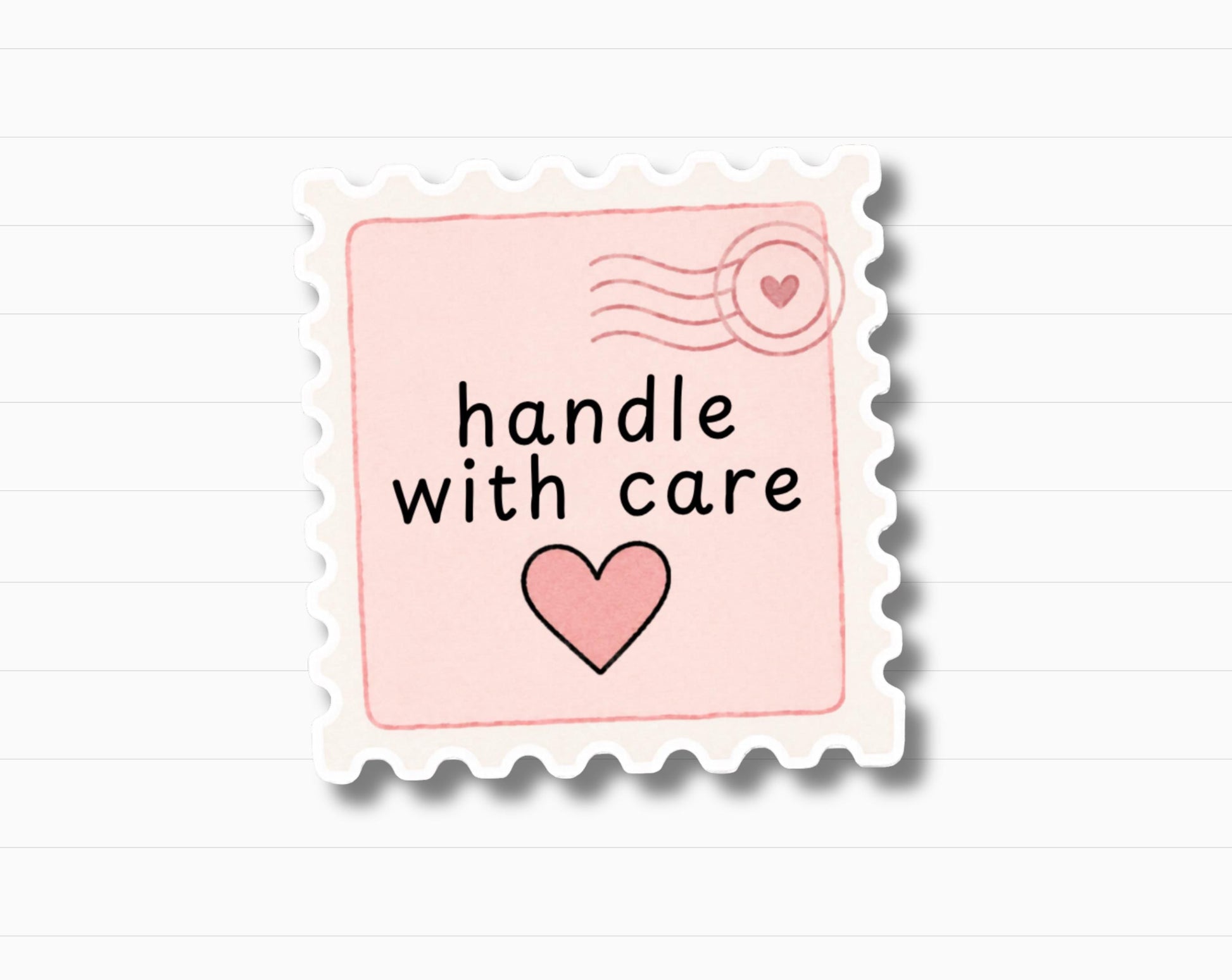 Handle With Care Sticker
