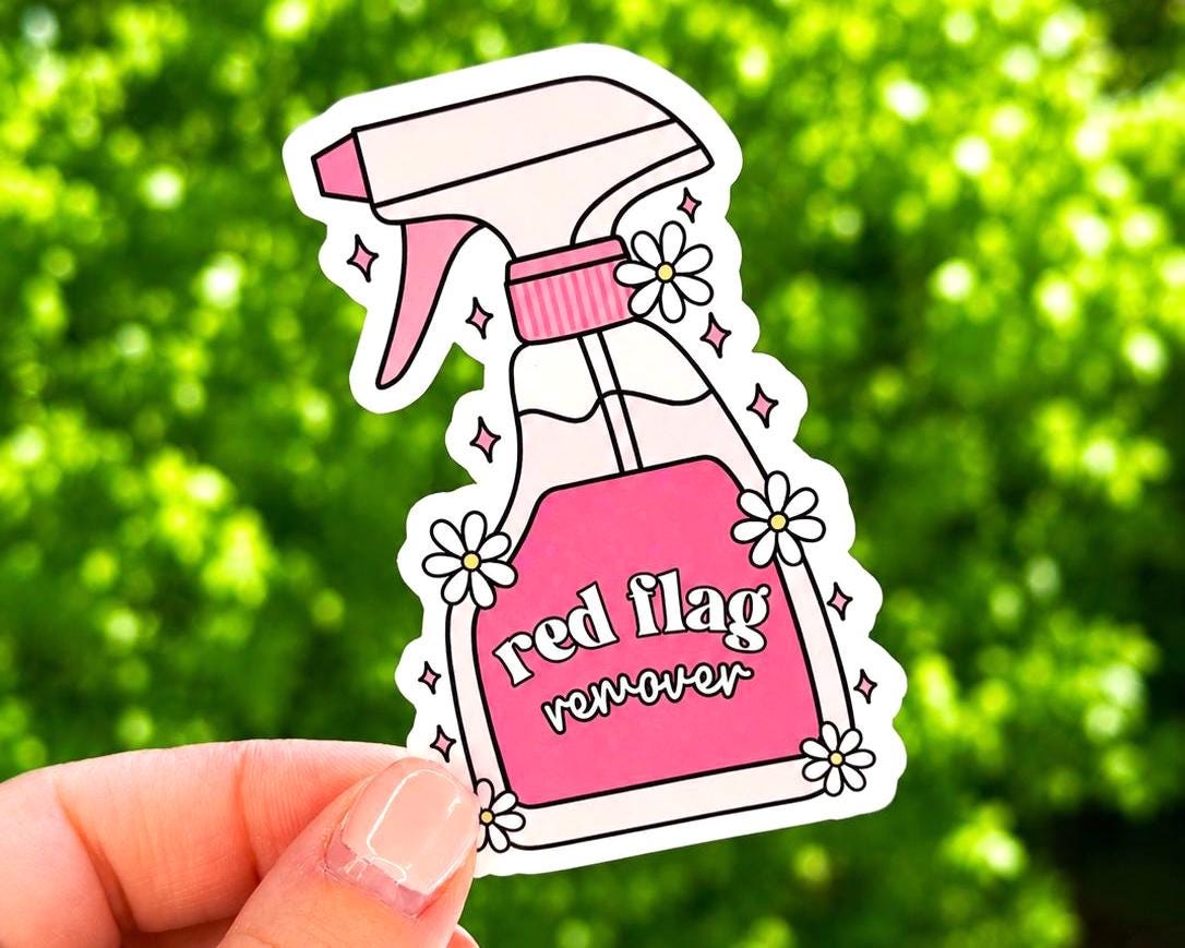 Red Flag Remover Sticker