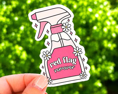 Red Flag Remover Sticker