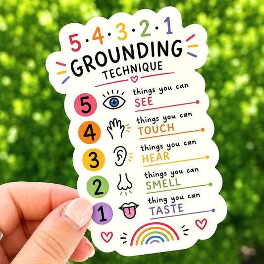 Grounding Technique Sticker