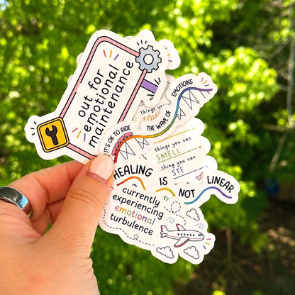 Feelings in Progress Sticker Pack
