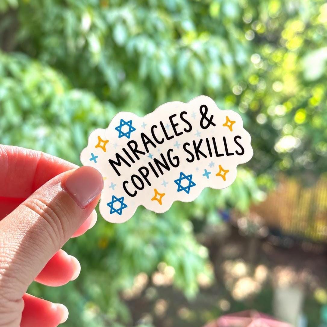 Miracles & Coping Skills Sticker